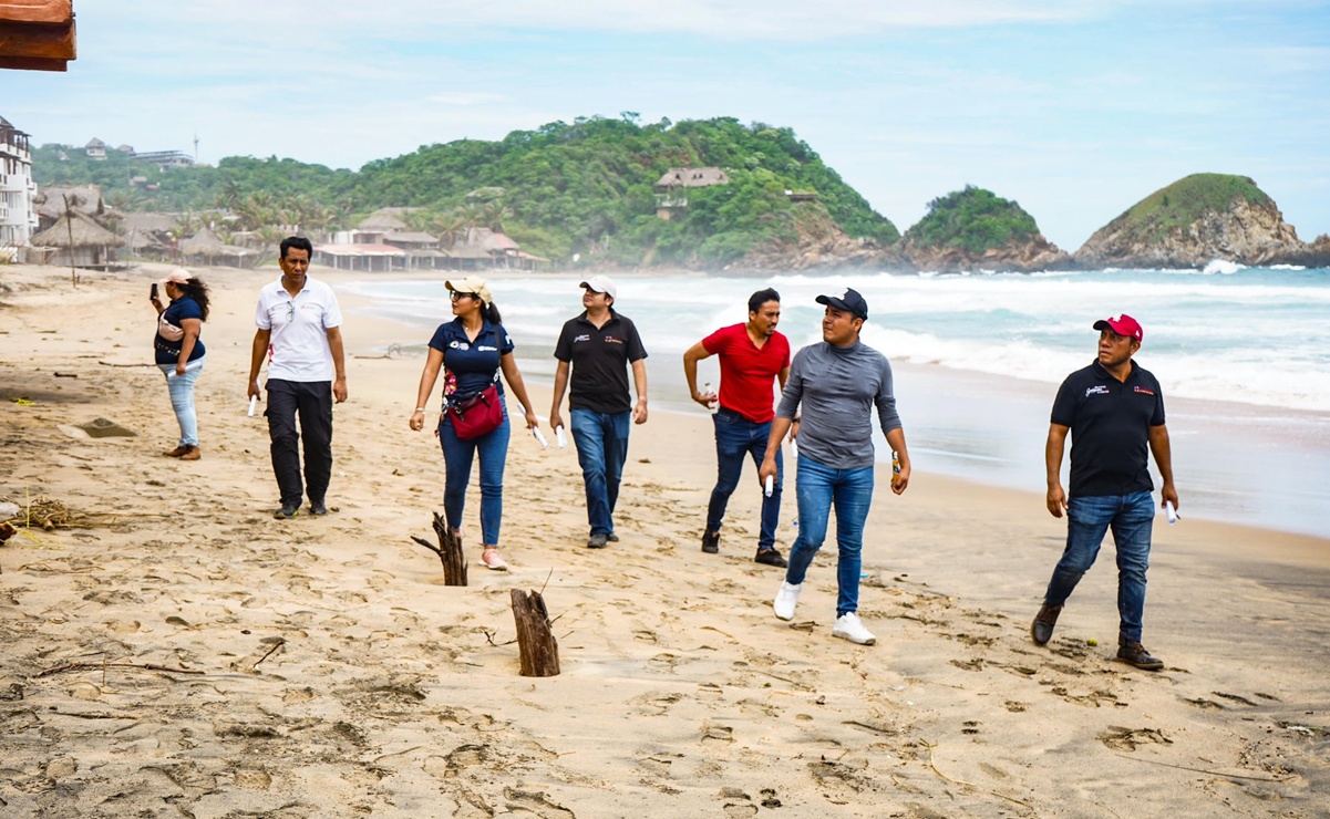 ¿Qué es el mar de fondo y cómo afecta a las playas de Oaxaca?