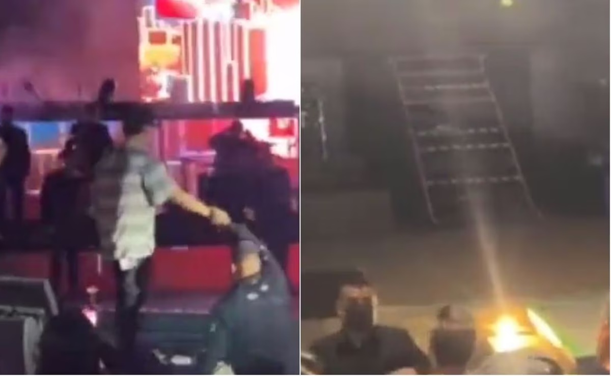 VIDEO: Así se vivió el sismo de 6.0 en el concierto de Natanel Cano en Oaxaca. Fotos: Capturas de video