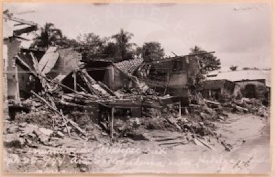 Riada en Oaxaca en 1944. Foto: Gobierno de Oaxaca.