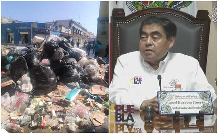 “Vamos a prohibir que Oaxaca deposite basura en Puebla”, dice Barbosa; ordena investigación