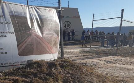 Acusan organizaciones a la CTM de intentar frenar obras de universidad de Nochixtlán