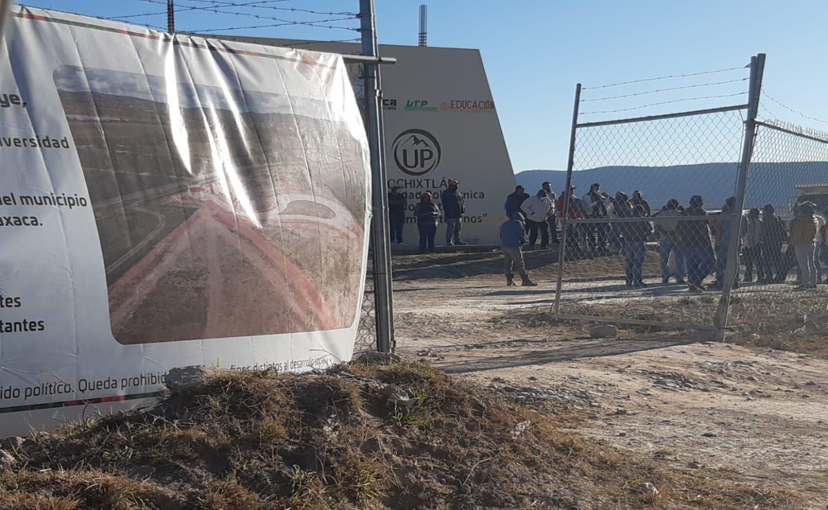 Acusan organizaciones a la CTM de intentar frenar obras de universidad de Nochixtlán