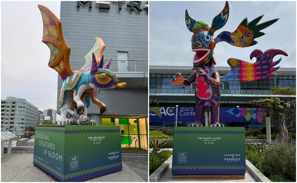 El proyecto cultural Alebrijes y Nahuales recorre cuatro ciudades de EU y recibe 3 millones de visitantes