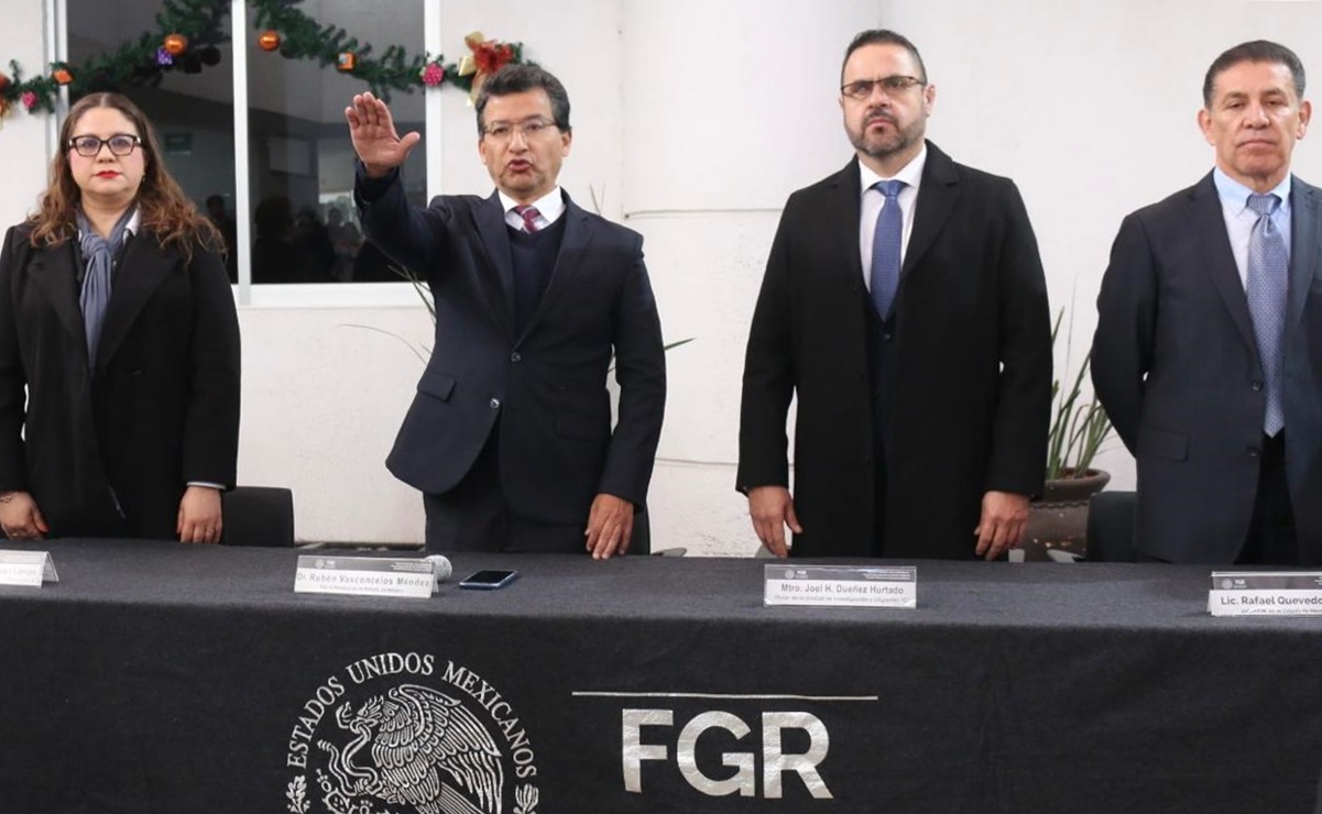 Nombran a Rubén Vasconcelos delegado de la FGR en Edomex, pese a acusaciones de obstruir la justicia en Oaxaca. Foto: Especial