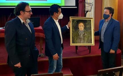 El pintor de Oaxaca José Montes da rostro por primera vez a Mariano Mociño, destacado naturalista mexicano