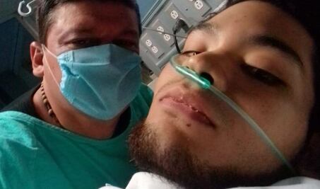 Becario accidentado en Tuxtepec presenta mejoría, pero sigue en estado crítico