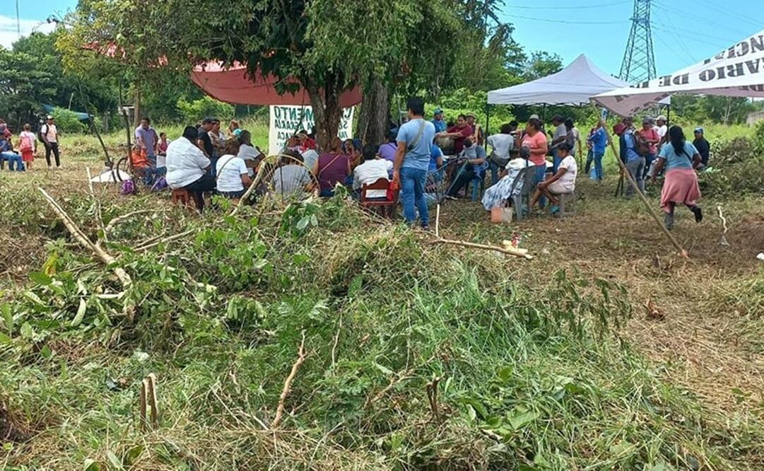 Comité Popular invade terrenos de El Trigal en Tuxtepec hace tres años invadieron la Colonia Obrera. Fotos: Antonio Mundaca