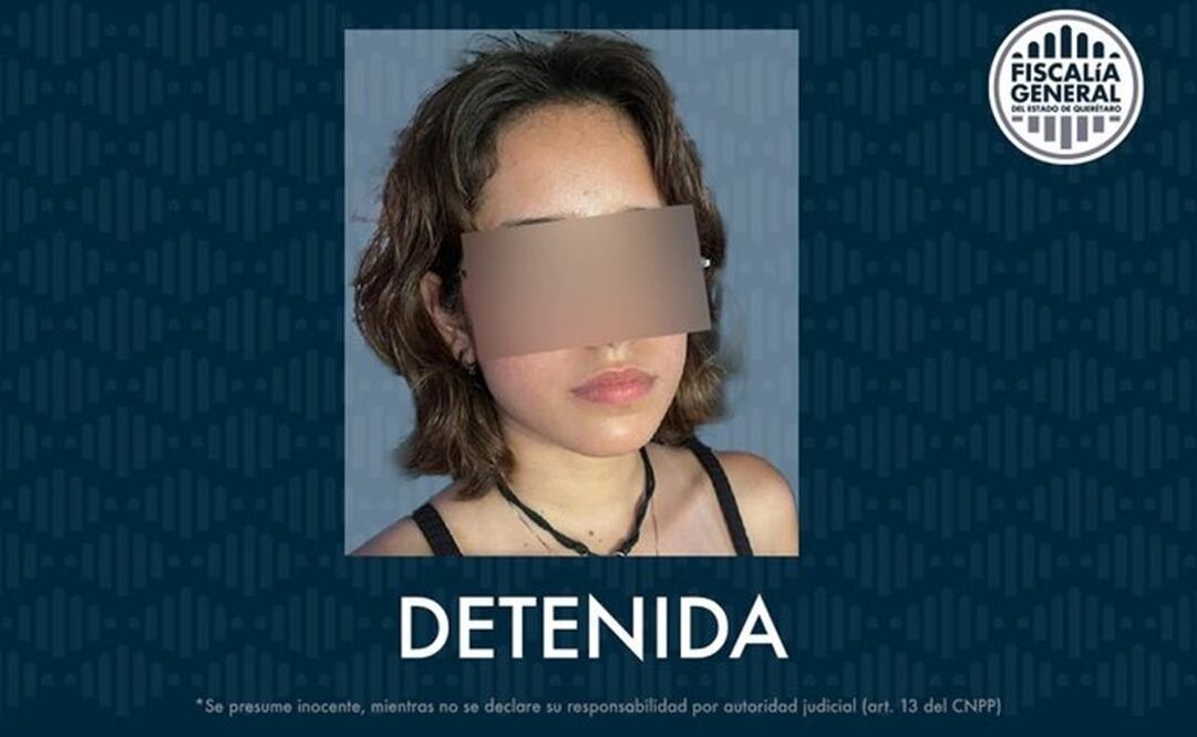 Detienen en Oaxaca a Teresa “N”, acusada de disparar contra adolescente de Querétaro. Foto: Fiscalía de Querétaro
