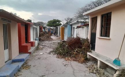 Preparan panteón de Juchitán, Oaxaca, ante la festividad del Domingo de Ramos