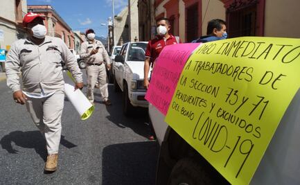 Personal de Vectores de los SSO exige destitución de funcionarios y pagos de bonos, piden intervención de AMLO