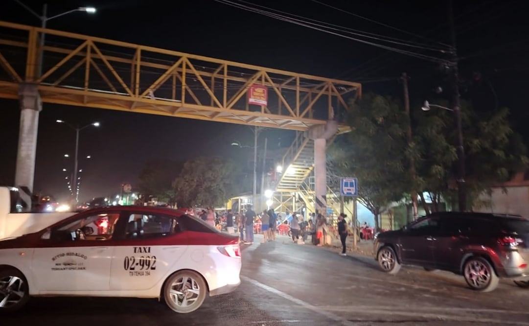 Habitantes de Tehuantepec bloquearon carretera Transístmica por cortes de energía eléctrica. Foto: Cortesía