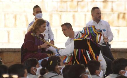 Murat y Beatriz Gutiérrez Müller encabezan en Oaxaca arranque del programa Fandangos por la Lectura