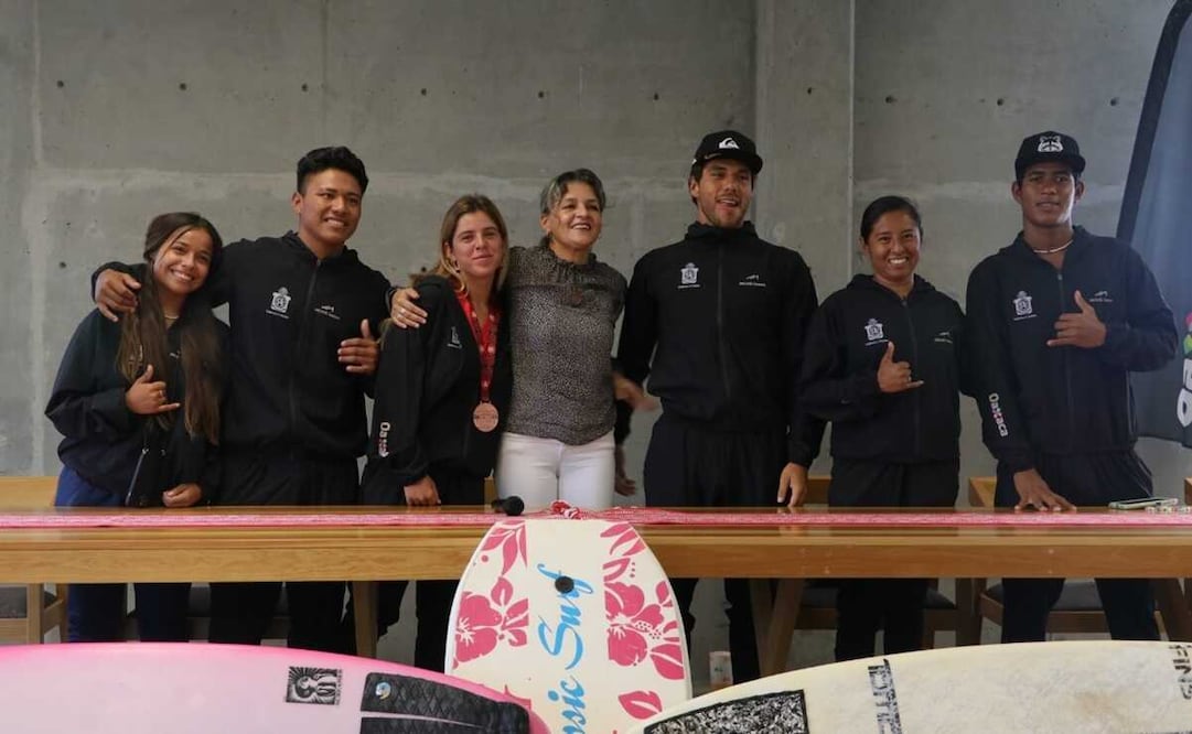Competirán 3 destacados surfistas de Oaxaca en el Campeonato Mundial de Tabla Corta 2022. Foto: Especial