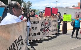 A dos meses del asesinato del periodista Alejandro Leyva, realizan protesta pacífica en Oaxaca