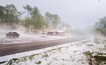 Fuerte granizada pinta de blanco a la Mixteca, la Cañada y los Valles Centrales de Oaxaca