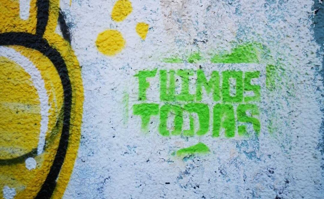 Marea Verde Oaxaca respalda al Bloque Negro, tras castigo anunciado por Sego. Foto: Arlen Pimentel