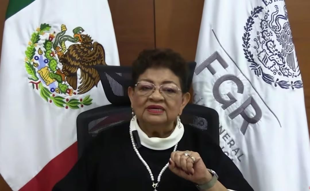 Fiscal general Ernestina Godoy informó que el Tren Interoceánico iba a exceso de velocidad. Foto: Captura de video