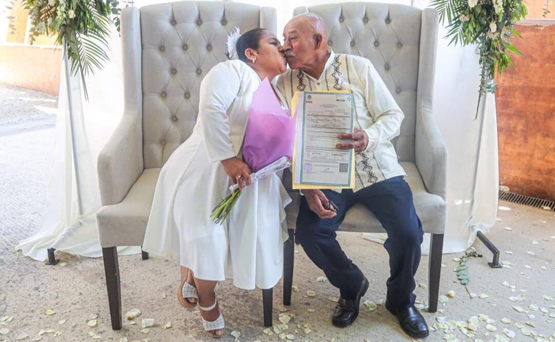 Más de 400 parejas se dan el "sí" en boda colectiva apadrinada por el gobernador de Oaxaca. Fotos: Especiales
