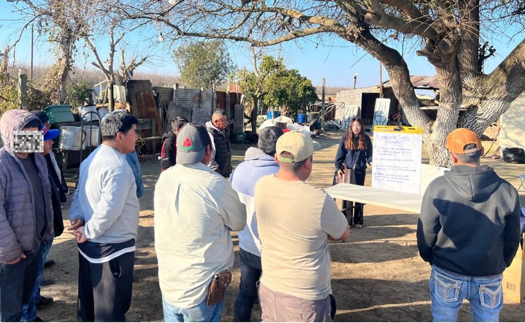 Capacitan a migrantes de Oaxaca en EU. Foto: Especial