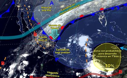 Pronostican bajas temperaturas y lluvias fuertes en el estado de Oaxaca para este sábado