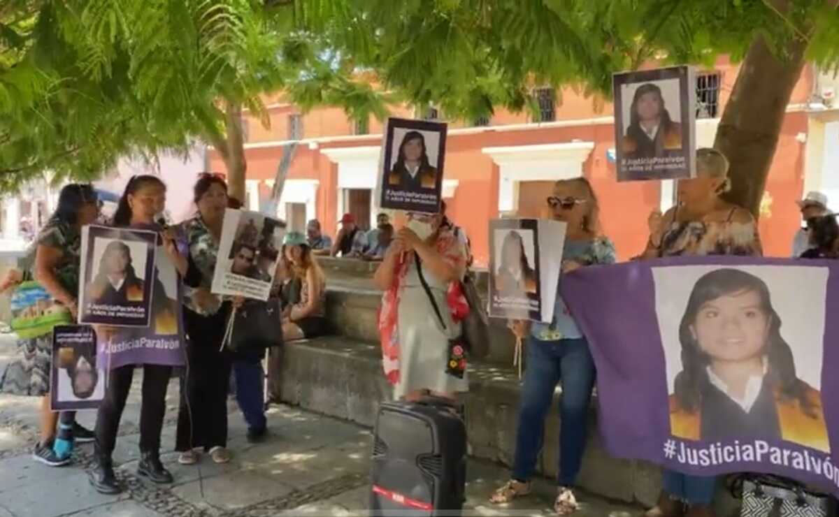 Una década de impunidad: familia de Ivón exige justicia a 10 años de su feminicidio en Oaxaca. Foto: Captura de video