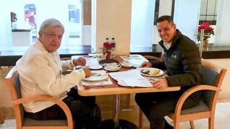 López Obrador y Alejandro Murat hablan sobre impulsar a Oaxaca