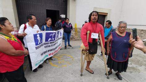 Comerciantes discapacitados denuncian acoso de inspectores municipales