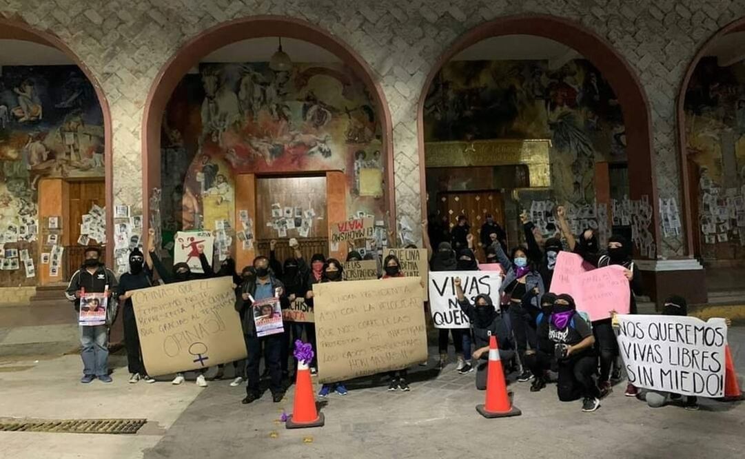 Los datos recopilados en el mapa, que estará a las afueras del palacio municipal de Huajuapan, serán entregados a las autoridades el próximo 8 de marzo. Foto: Cortesía