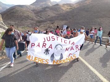 Marchan en el Istmo para exigir que el asesinato de Mary Cruz sea castigado como feminicidio