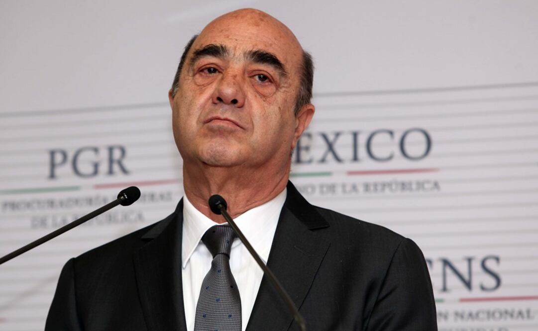 Fiscalía cumple detención de Jesus Murillo Karam por "desaparición forzada" en caso Ayotzinapa. Foto: Archivo EL UNIVERSAL