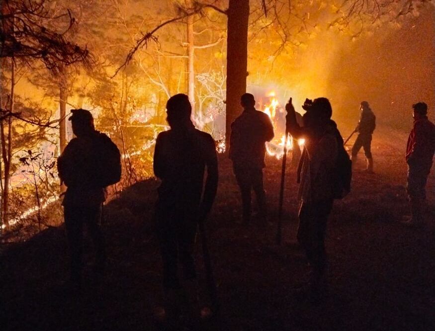 Combatientes de incendios forestales, dedicar la vida a salvar la selva Los Chimalapas en Oaxaca