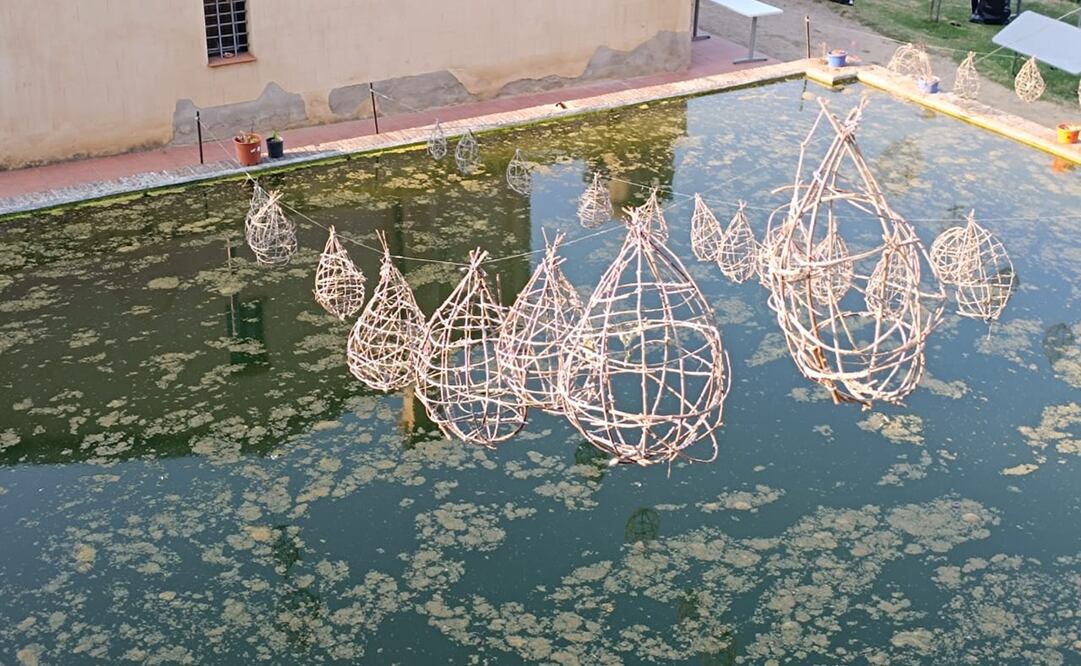 Obra "Los hombres del maíz" de José Montes. Foto: Especial