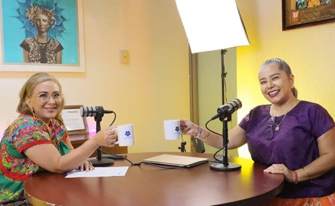 Podcast diputada Concepción Rueda. Foto: Especial