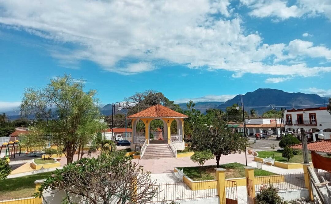 Autoridades municipales de Santo Domingo Zanatepec, encabezadas por la alcaldesa morenista, Tania Isabel Escobar Rivera, declararon a ese municipio libre de la minería. Foto: Especial