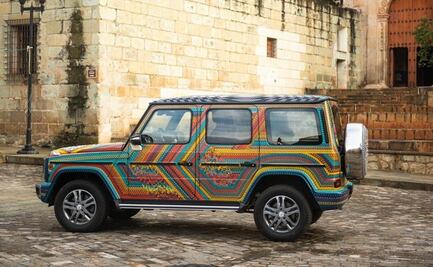 La magia de los alebrijes transforma un vehículo de lujo todo terreno