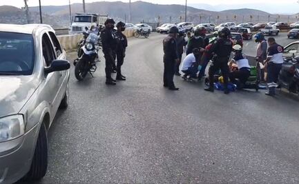Mujer da a luz en la carretera tras un choque automovilístico en el Cerro del Fortín