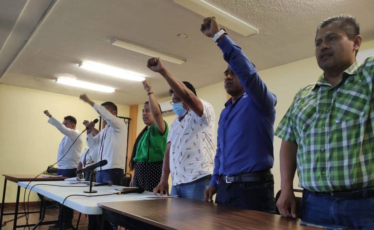 Sección 22 anuncia regreso a calles de Oaxaca con marcha masiva en toma de protesta de Jara