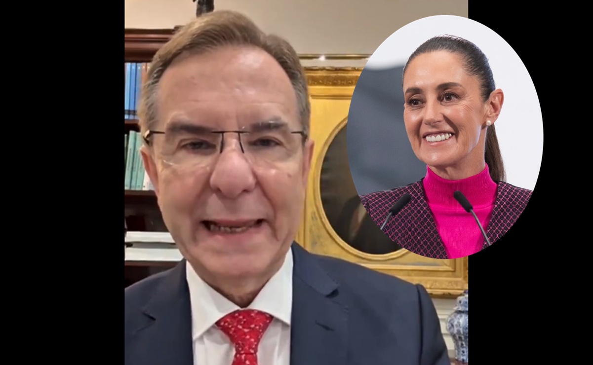Esteban Moctezuma: En EU ven a Sheinbaum como una “gran negociadora” tras llamada con Trump. Fotos: Captura de  video y Especial