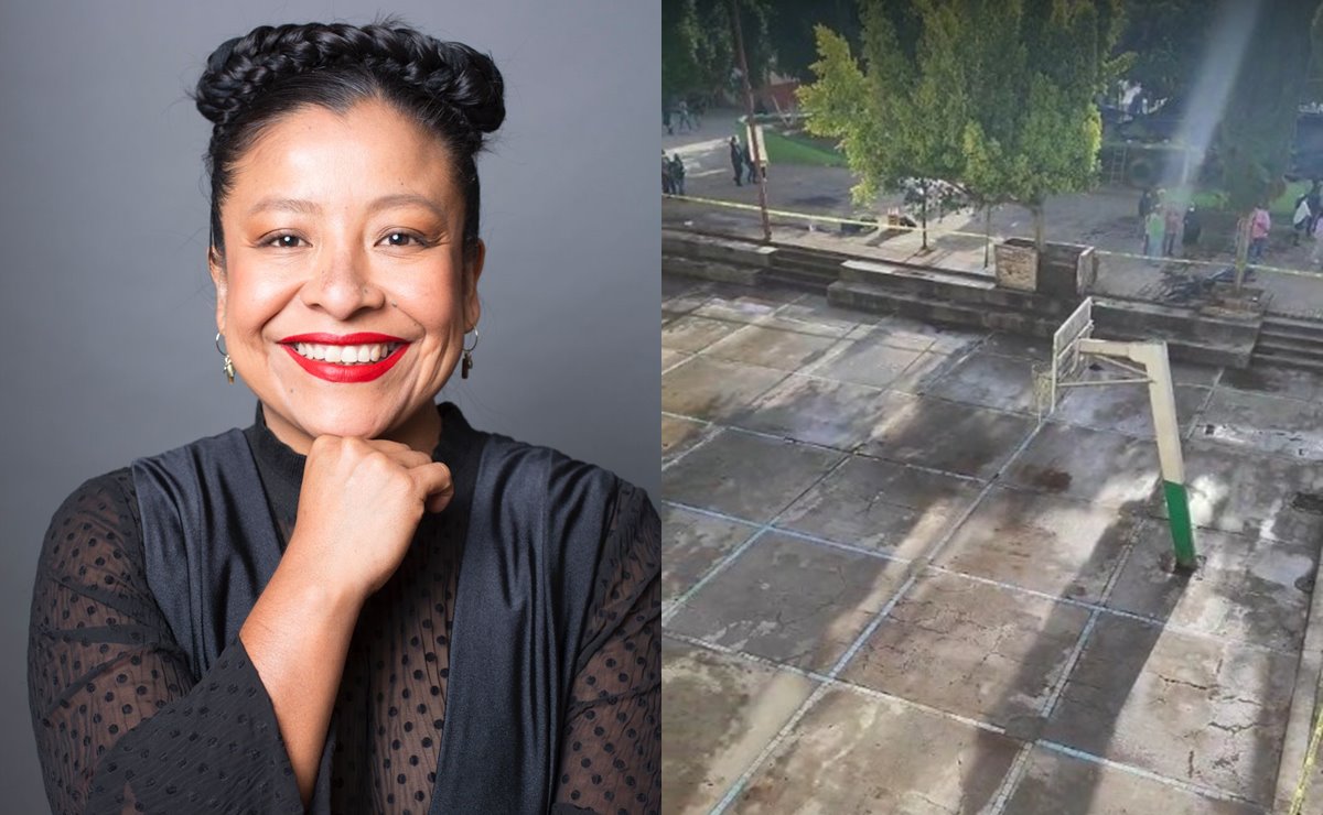 Denuncia actriz Mónica del Carmen desalojo de vendedoras adultas mayores del mercado de Miahuatlán, Oaxaca