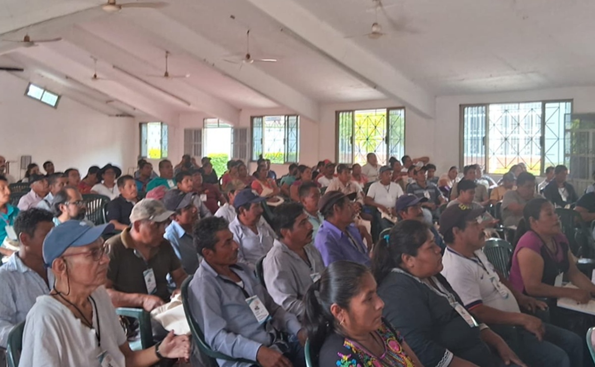 Comunidades acuerdan unir esfuerzos contra los megaproyectos en Oaxaca. Foto: Especial