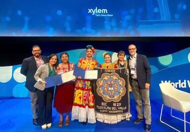 Dos alumnas de bachillerato de Teotitlán ganan Premio Juvenil del Agua por proyecto en Oaxaca