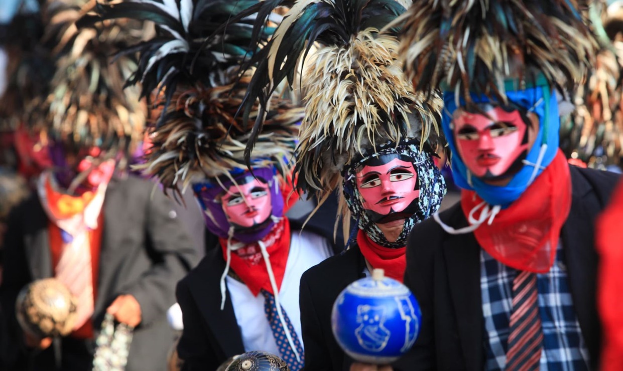 La danza de los Tejorones en Oaxaca: una fiesta llena de sátira, música y tradición ancestral. Foto: Edwin Hernández 