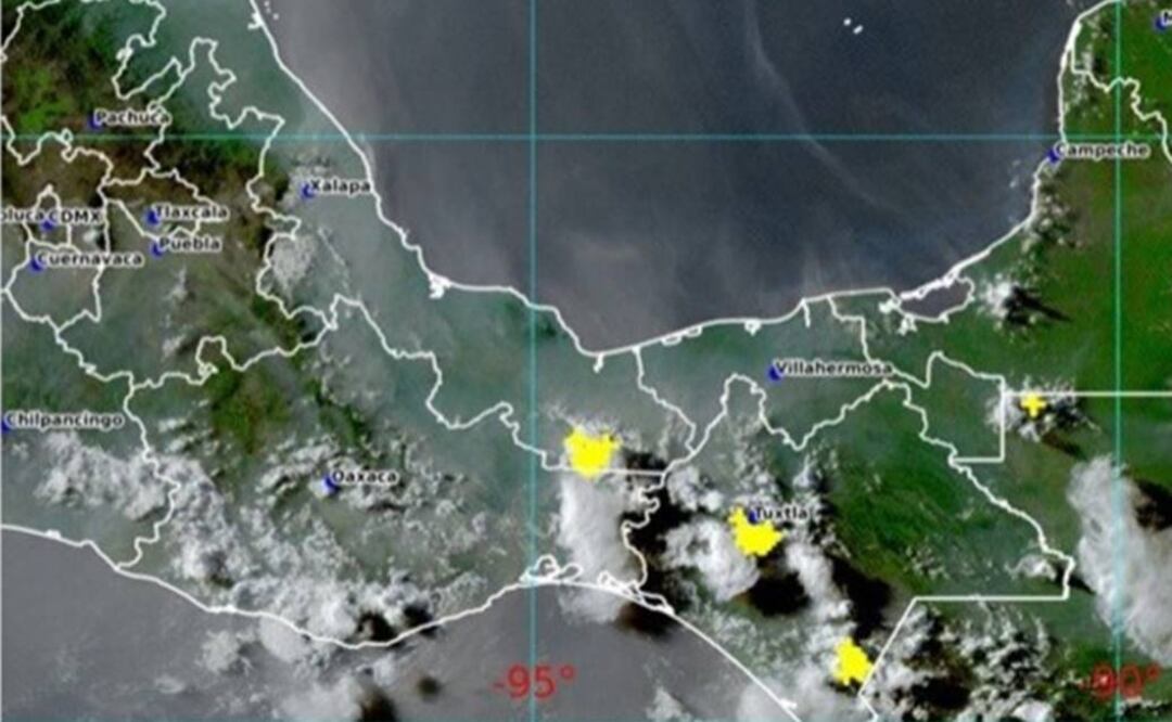 Protección Civil alerta por lluvias fuertes y descargas eléctricas en 5 regiones de Oaxaca. Foto: Especial