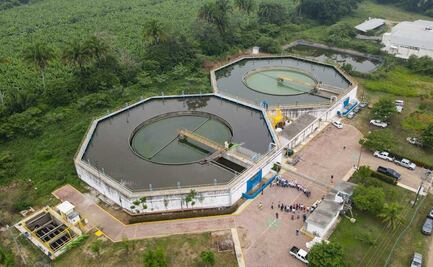 Tras 9 años de ser entregada, reactivan planta tratadora de aguas residuales en Tuxtepec, Oaxaca