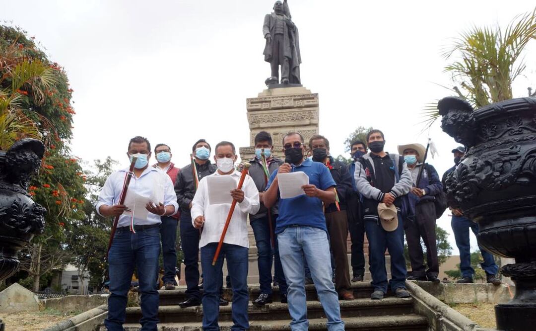 Mauricio Cruz indica que con su postulación se busca ejercer el derecho que tienen los pueblos indígenas a participar en procesos electorales. Foto: Archivo