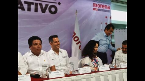 Con Murat de invitado, diputados de Morena presumen aprobación de 30 leyes