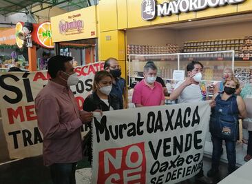 Desde el mercado 20 de Noviembre piden frenar obras de Centro Gastronómico en Oaxaca; “atenta contra identidad”