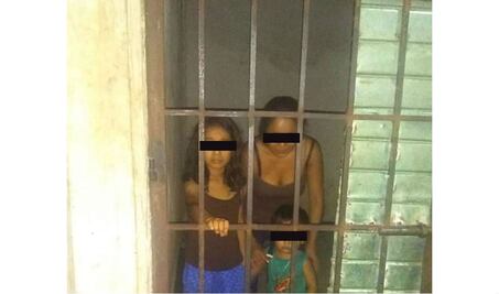 Encarcelan por 24 horas a mujer con sus dos hijas menores de edad