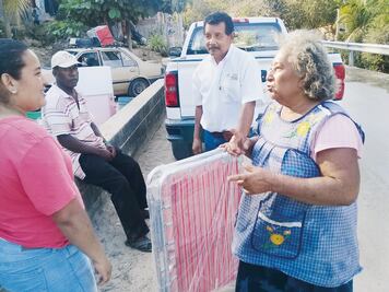 Contabilizan daños en Pinotepa Nacional