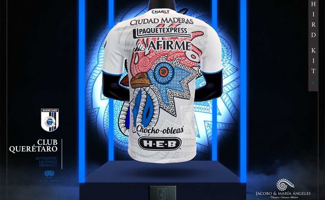 Artesanos zapotecos de Oaxaca diseñan nuevo “plumaje” del equipo Gallos Blancos. Fotos: Especiales